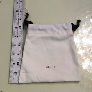 Celine draw string dust bag